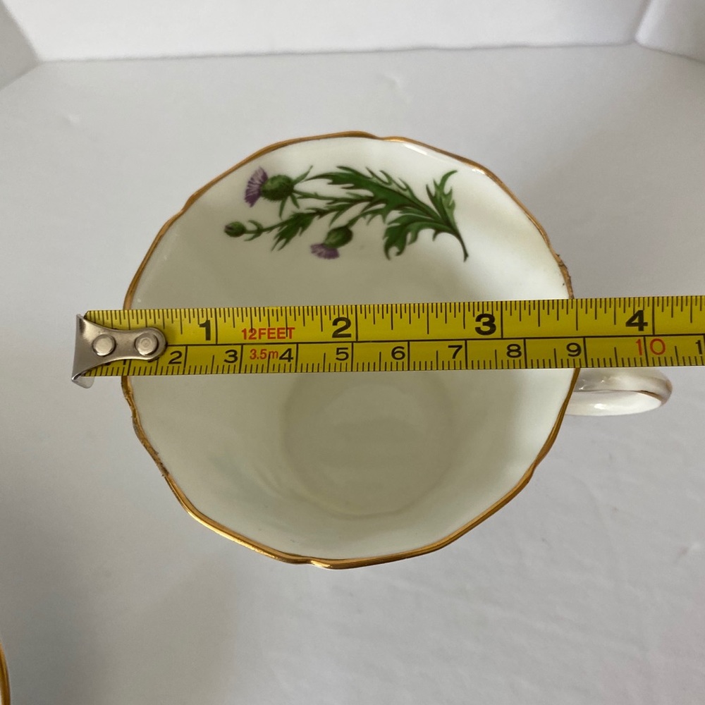 Vintage Aderly McGregor Tartan Pattern Teacup with Saucer - Picture 6 of 9